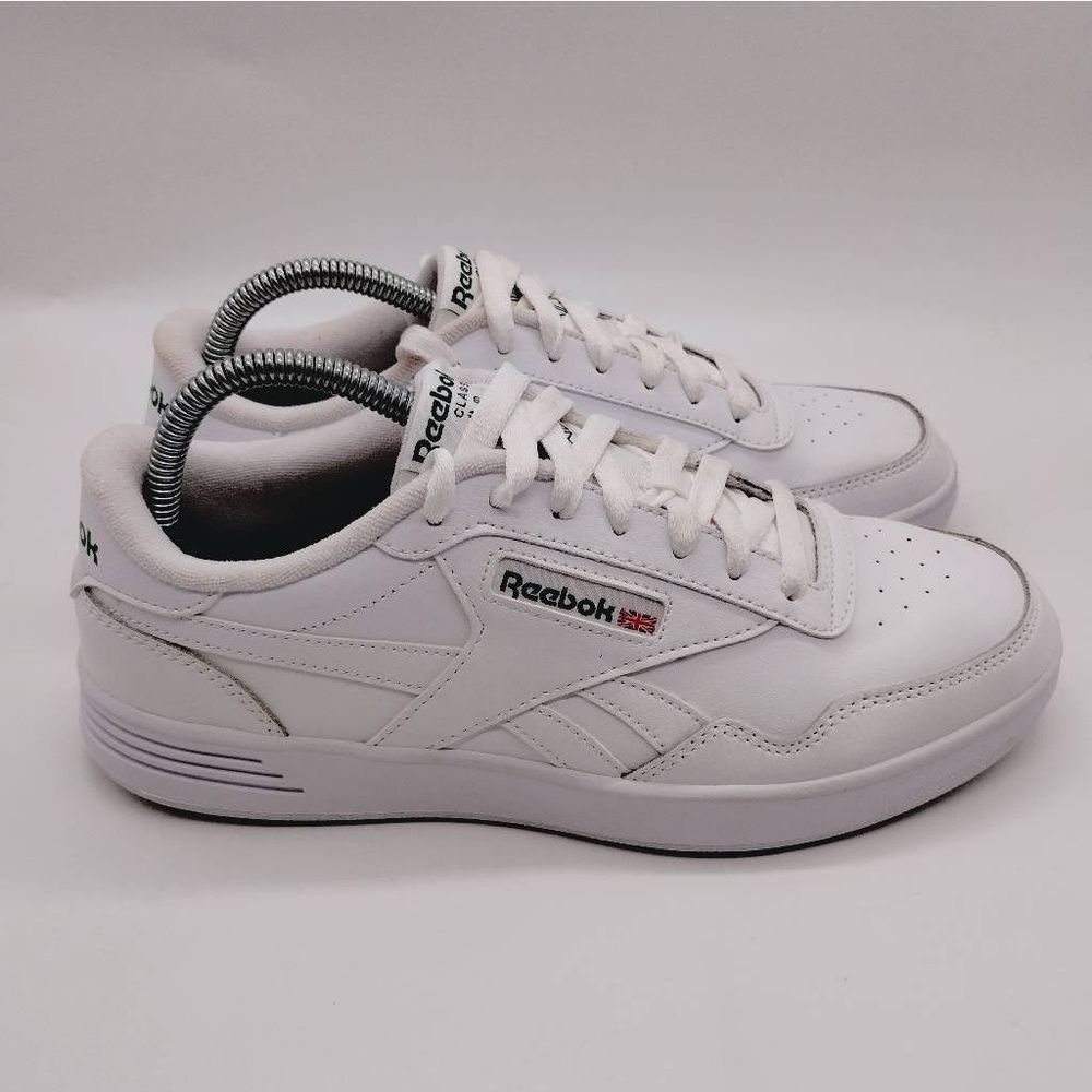 Reebok Club Memory Tech White Sneakers Womens Size 8.5 White Classic Shoes